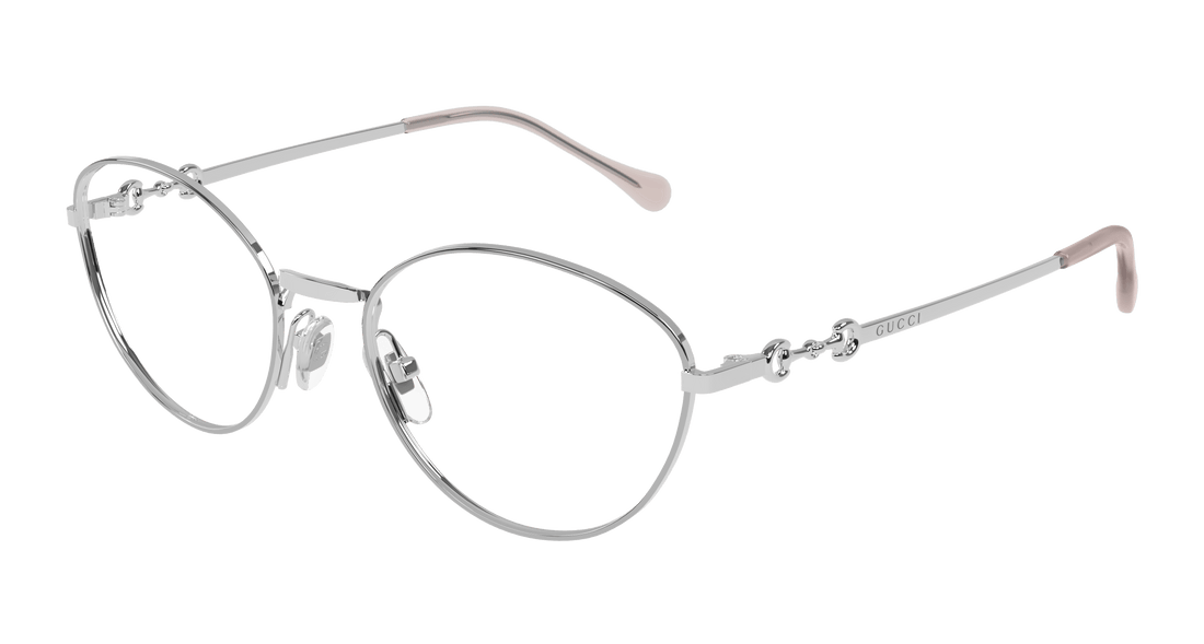 Brillen gucci gg1699o 004 plateado cat eye femenino größe 54mm - Hauptansicht