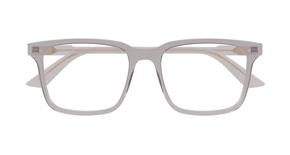 Occhiali da vista gucci gg1120o 007 gris rectangular / squared masculino taglia 55mm - Vista dettagliata