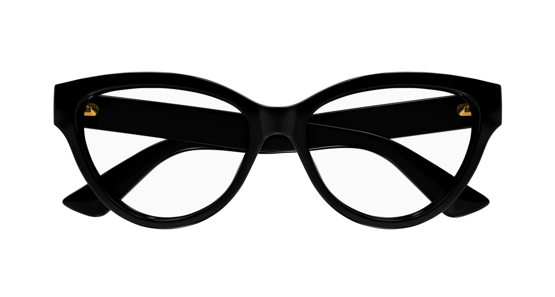 Occhiali da vista gucci gg1581o 001 femenino taglia 55mm - Vista dettagliata