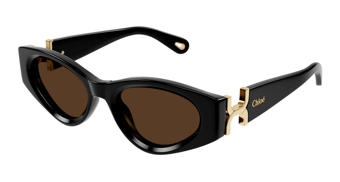 Gafas de sol chloé ch0259s 001 negro cat eye femenino talla 52mm - Vista principal