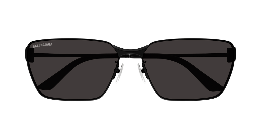 Gafas de sol balenciaga bb0374sk 001 negro rectangular / squared unisex talla 63mm - Vista de detalle