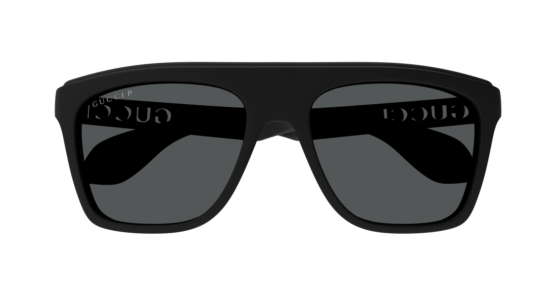 Sonnenbrillen gucci gg1570s 006 negro rectangular masculino größe 57mm - Detailansicht