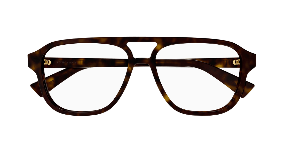 Óculos graduados bottega veneta bv1294o 002 masculino tamanho 56mm - Vista de detalhe