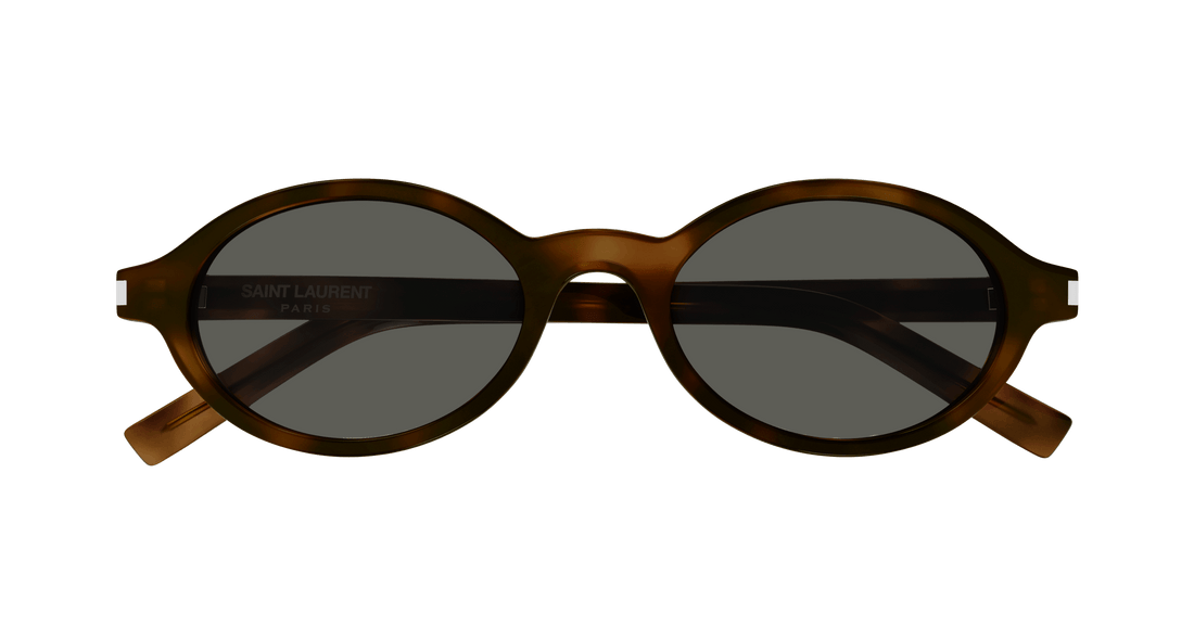 Lunettes de soleil saint laurent sl 751 jeanne 003 havana round/oval/panthos femenino taille 50mm - Vue détaillée