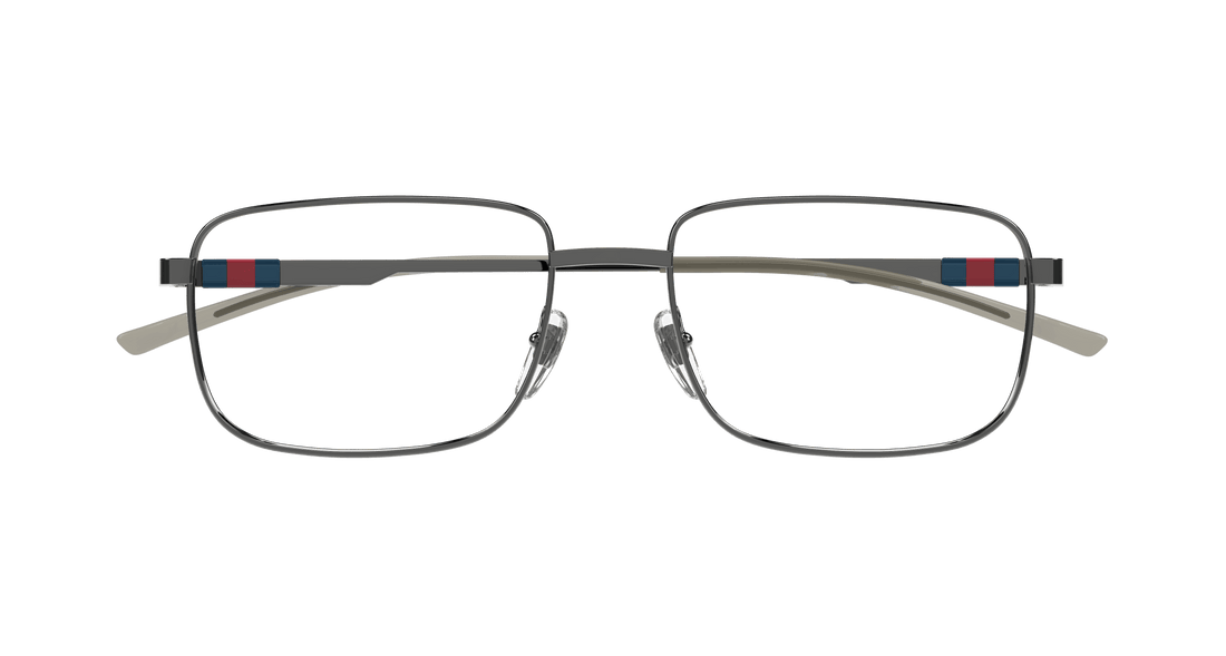 Brillen gucci gg1678o 006 rutenio rectangular / squared masculino größe 57mm - Detailansicht