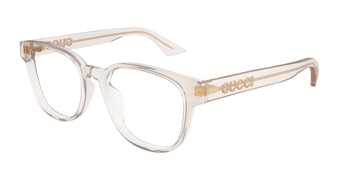 Prescription glasses gucci gg1746oa 002 rosa round/oval/panthos unisex size 52mm - Main view