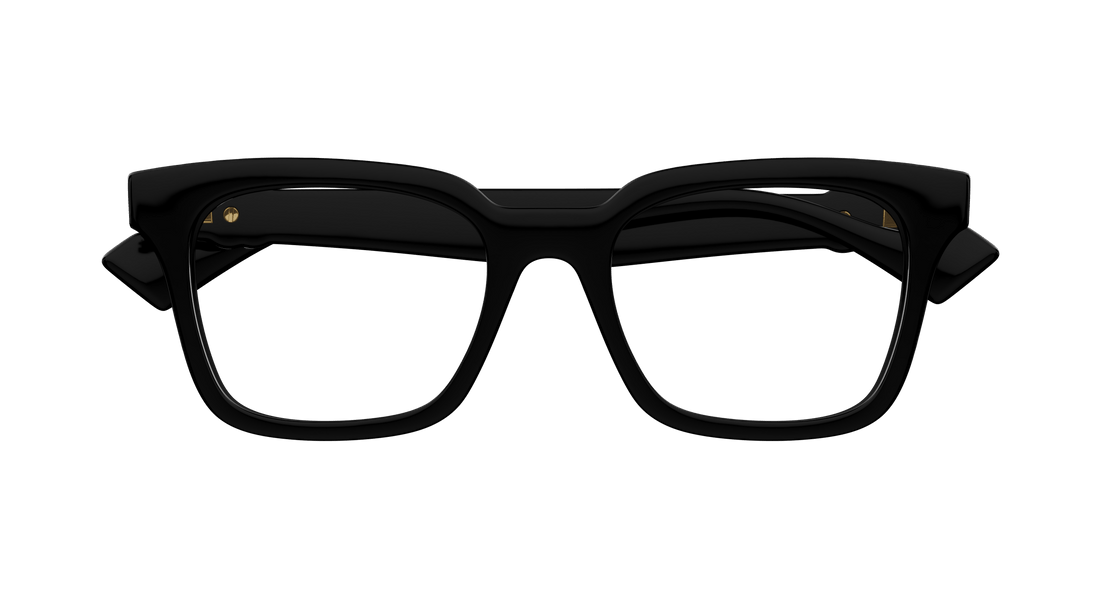 Brillen gucci gg1728o 001 negro rectangular / squared femenino größe 51mm - Detailansicht