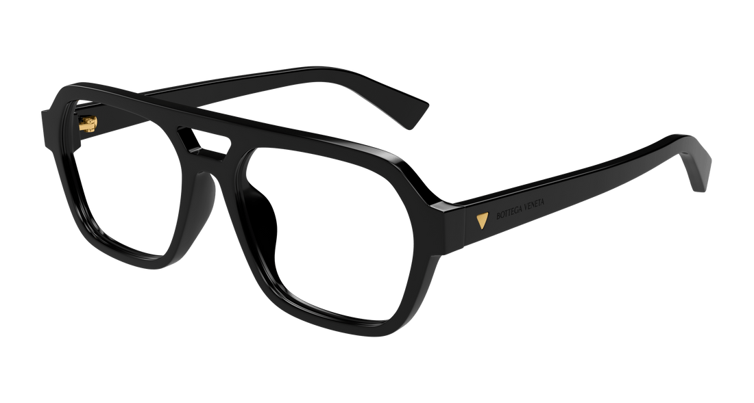 Occhiali da vista bottega veneta bv1336oa 001 negro pilot/navigator masculino taglia 55mm - Vista principale