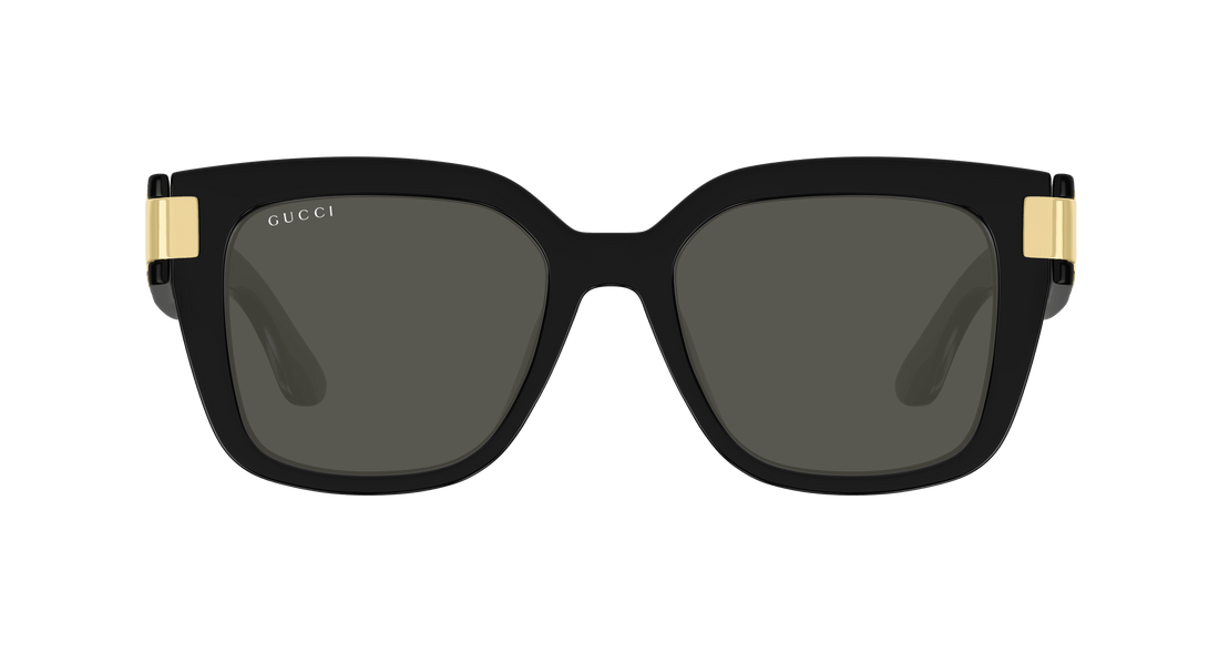Occhiali da sole gucci gg1690sk 001 negro rectangular / squared femenino taglia 54mm - Vista dettagliata