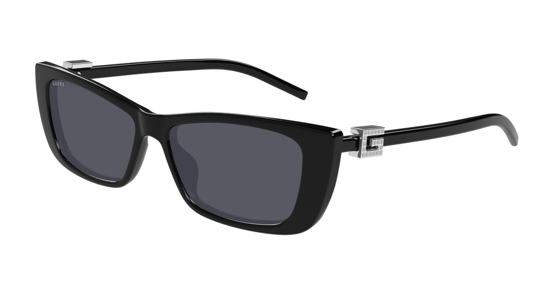 Solglasögon gucci gg1681s 008 negro cat eye femenino storlek 53mm - Huvudvy