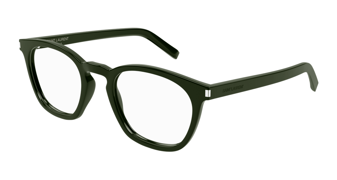 Brillen saint laurent sl 28 opt 010 verde round/oval/panthos unisex größe 50mm - Hauptansicht