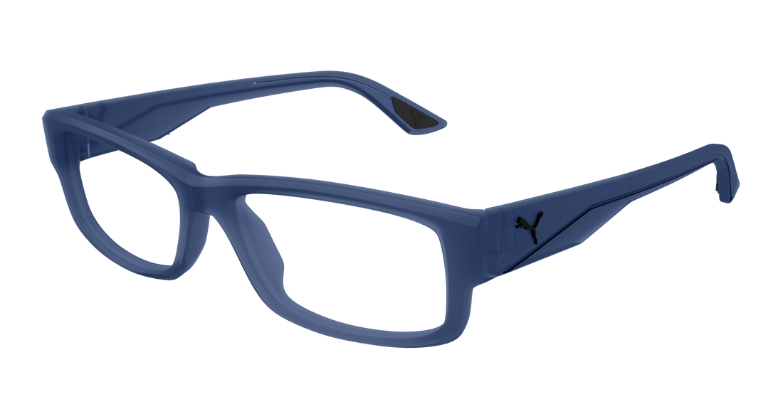 Brillen puma pu0440o 005 azul rectangular / squared masculino größe 57mm - Hauptansicht