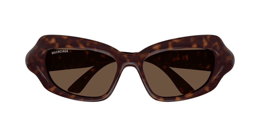 Gafas de sol balenciaga bb0354s 002 havana rectangular / squared femenino talla 59mm - Vista de detalle