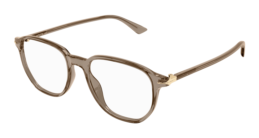 Occhiali da vista montblanc mb0366o 005 marron rectangular / squared masculino taglia 51mm - Vista principale