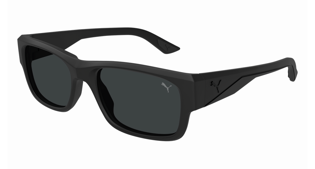 Sonnenbrillen puma pu0438s 001 negro rectangular / squared masculino größe 57mm - Hauptansicht
