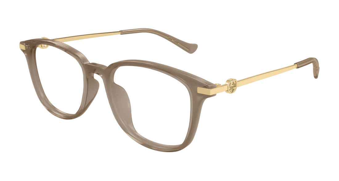 Occhiali da vista gucci gg1745oa 002 marron round/oval/panthos femenino taglia 53mm - Vista principale