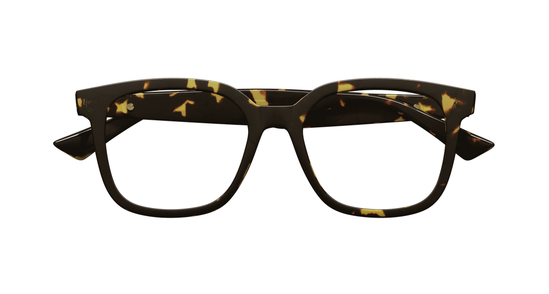 Occhiali da vista bottega veneta bv1334oa 002 havana rectangular / squared unisex taglia 52mm - Vista dettagliata