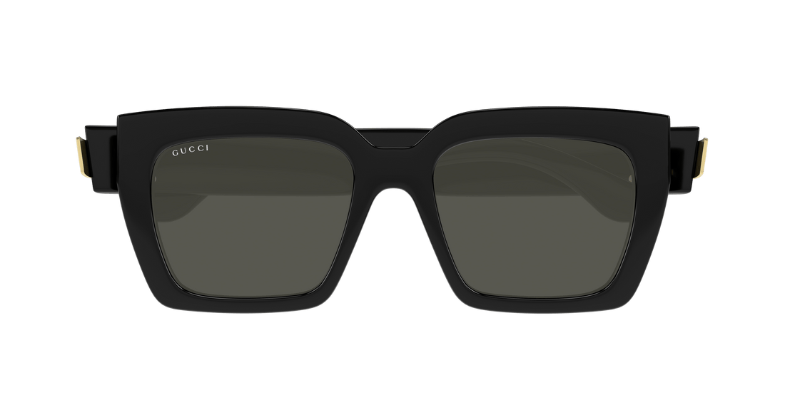 Occhiali da sole gucci gg1689s 001 negro cat eye femenino taglia 54mm - Vista dettagliata