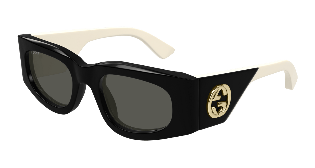 Gafas de sol gucci gg1664s 001 negro rectangular / squared femenino talla 51mm - Vista principal