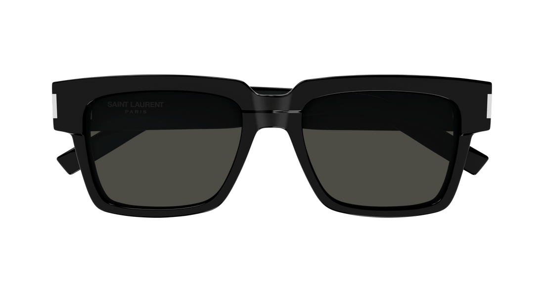 Occhiali da sole saint laurent sl 732 vadim 002 negro rectangular / squared masculino taglia 54mm - Vista dettagliata
