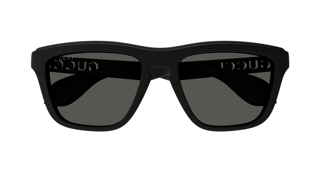 Sonnenbrillen gucci gg1571s 001 negro rectangular masculino größe 55mm - Detailansicht