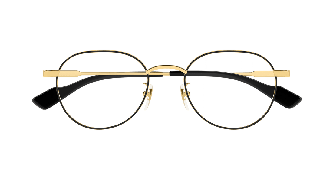 Brillen gucci gg1747oa 001 dorado round/oval/panthos masculino größe 51mm - Detailansicht