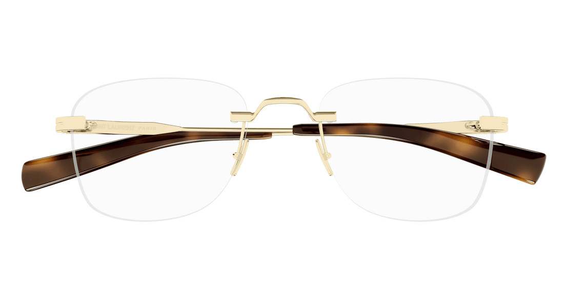 Prescription glasses saint laurent sl 744 002 dorado round/oval/panthos unisex size 53mm - Detailed view