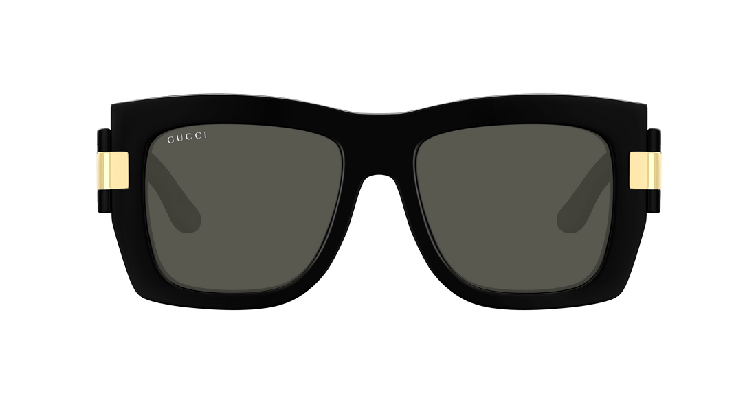 Sonnenbrillen gucci gg1688s 001 negro rectangular / squared femenino größe 54mm - Detailansicht