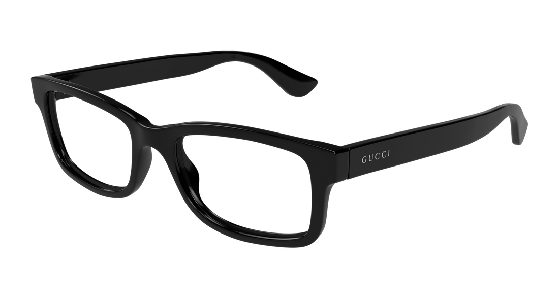 Occhiali da vista gucci gg1717o 001 negro rectangular / squared masculino taglia 54mm - Vista principale