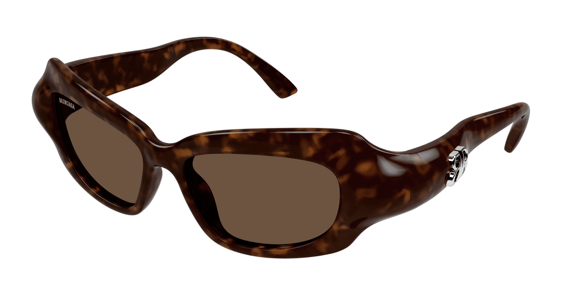 Gafas de sol balenciaga bb0354s 002 havana rectangular / squared femenino talla 59mm - Vista principal