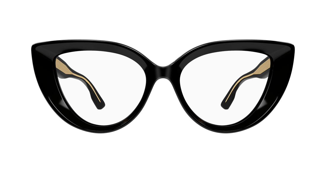 Occhiali da vista gucci gg1530o 001 femenino taglia 52mm - Vista dettagliata