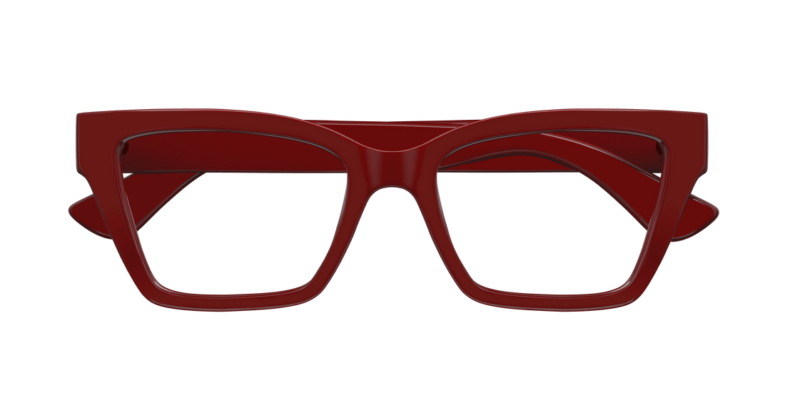 Occhiali da vista gucci gg1715o 003 burdeos cat eye femenino taglia 53mm - Vista dettagliata