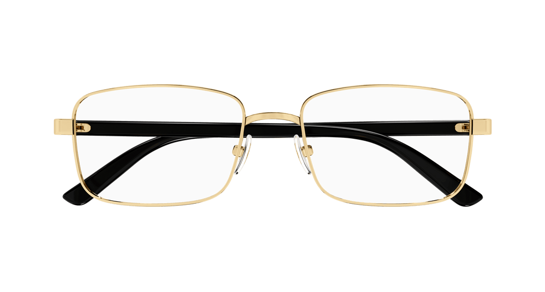 Occhiali da vista gucci gg1586o 001 masculino taglia 56mm - Vista dettagliata