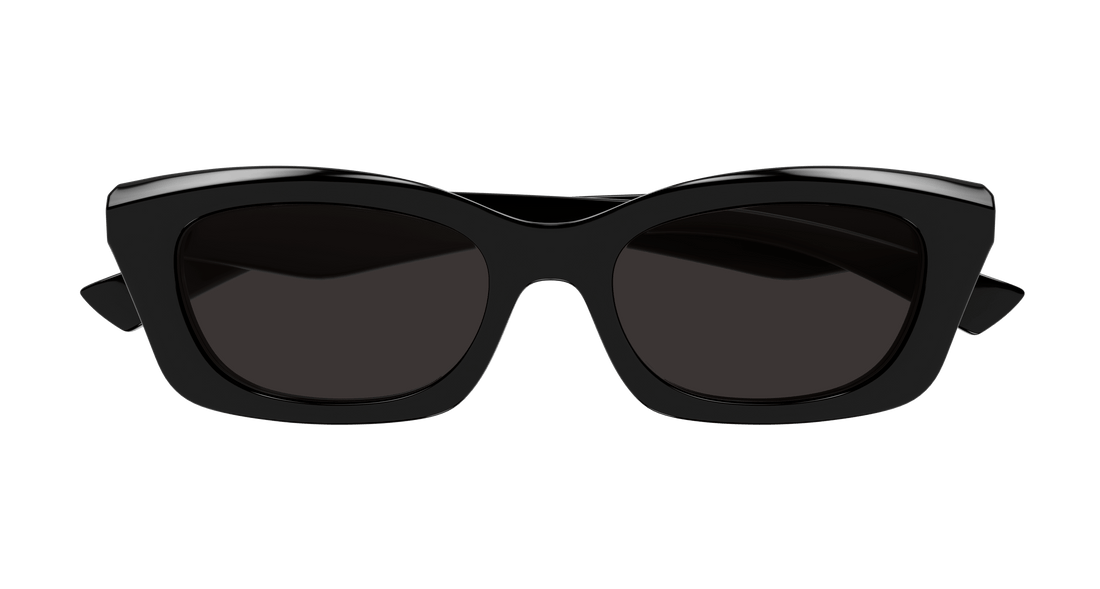 Solglasögon alexander mcqueen am0474s 001 negro rectangular / squared femenino storlek 52mm - Detaljvy