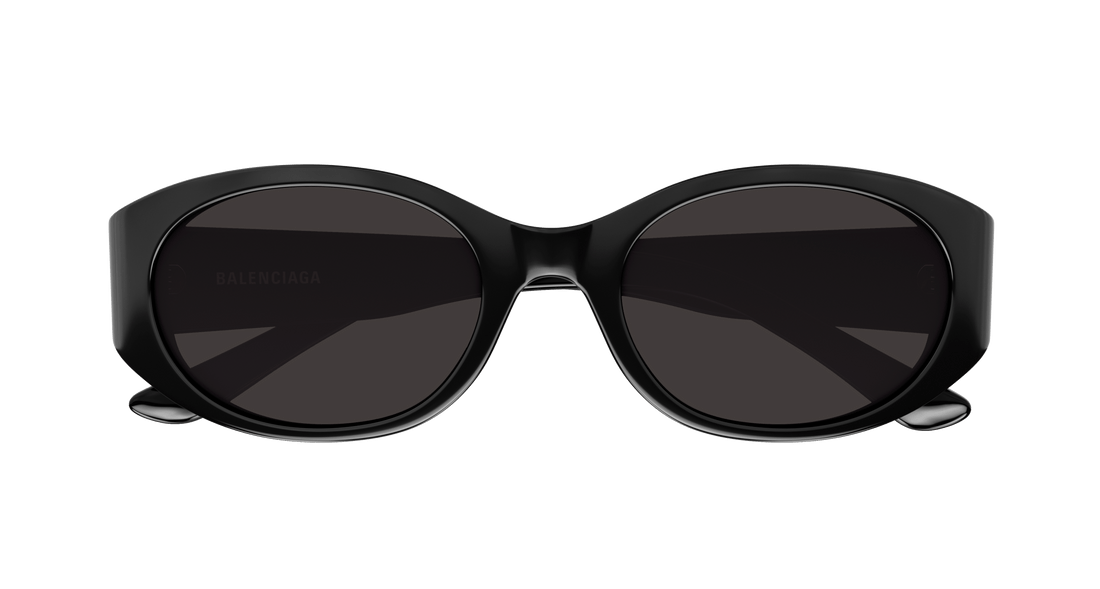 Gafas de sol balenciaga bb0369sk 001 negro round/oval/panthos femenino talla 55mm - Vista de detalle