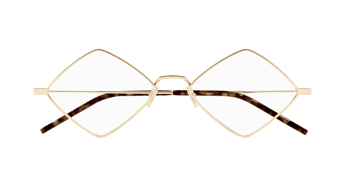 Brillen saint laurent sl 302 lisa opt 003 dorado geometrical/directional femenino größe 55mm - Detailansicht
