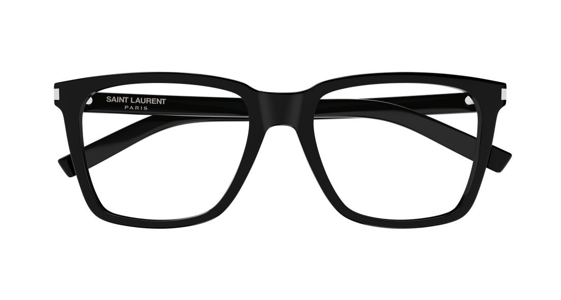 Brillen saint laurent sl 717 slim 001 negro rectangular / squared femenino größe 54mm - Detailansicht