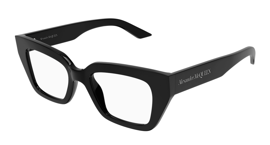 Brillen alexander mcqueen am0453o 001 femenino größe 49mm - Hauptansicht