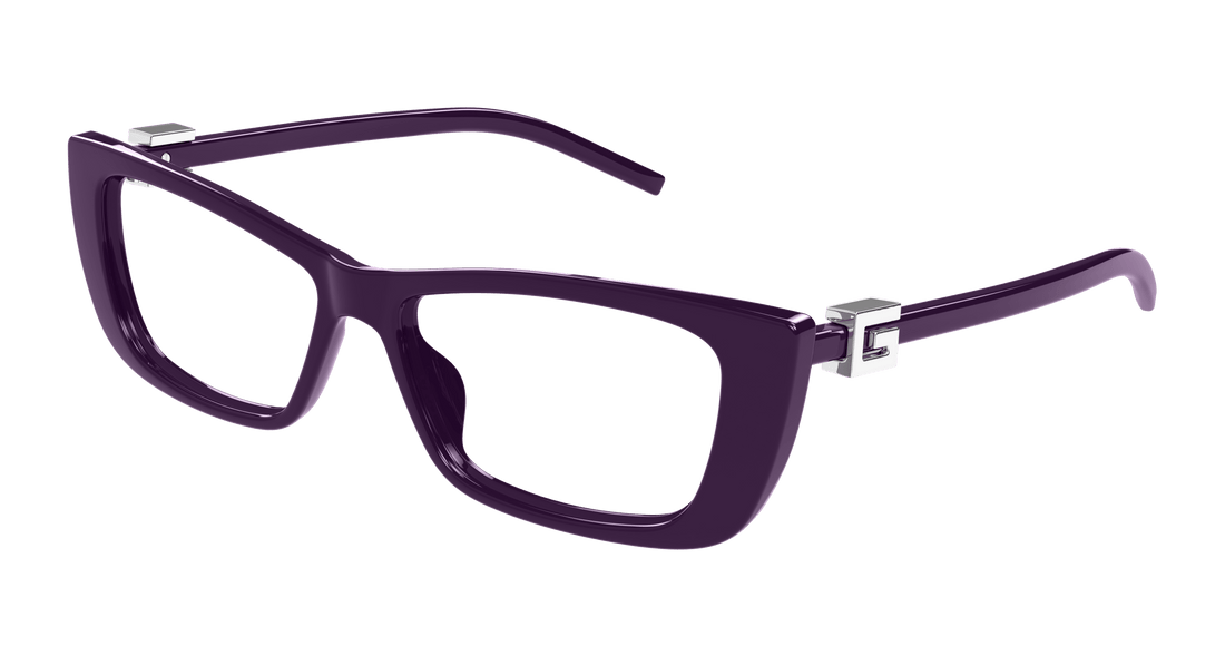 Brillen gucci gg1682o 004 violeta cat eye femenino größe 53mm - Hauptansicht