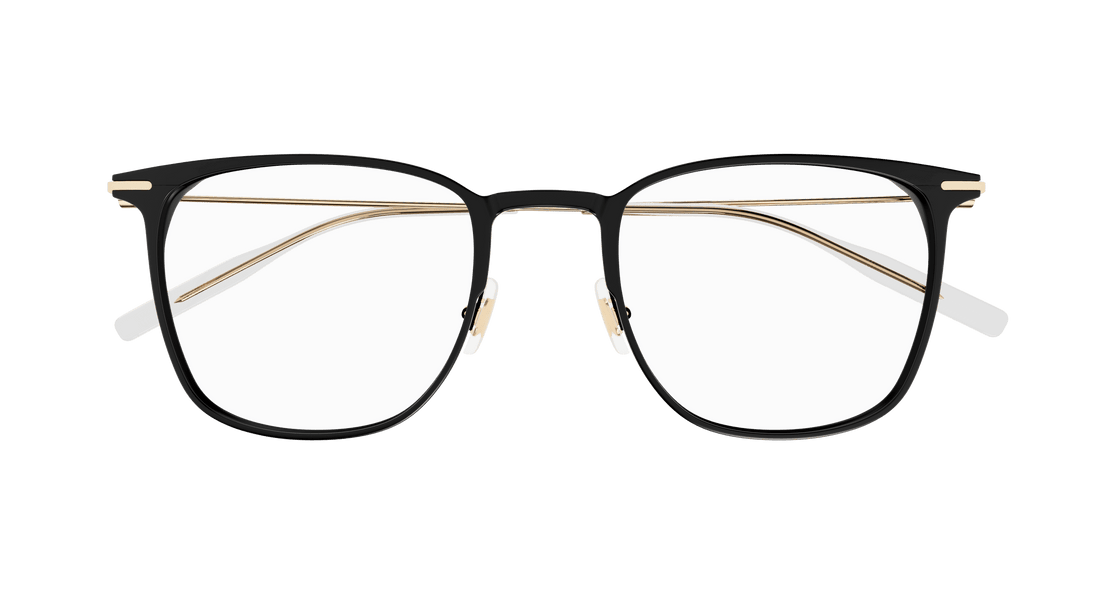 Dioptrijske naočale montblanc mb0356o 006 negro rectangular / squared masculino veličina 53mm - Detaljni prikaz