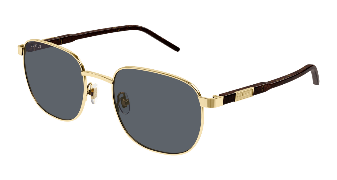 Occhiali da sole gucci gg1799s 003 dorado square masculino taglia 54mm - Vista principale