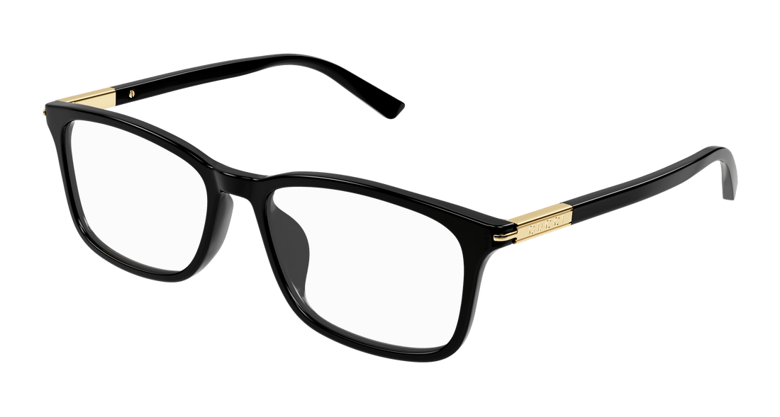 Brillen gucci gg1900oa 001 negro square masculino größe 56mm - Hauptansicht
