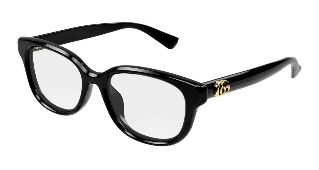 Brillen gucci gg1833ok 001 negro square femenino größe 52mm - Hauptansicht