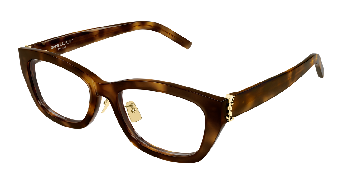 Gafas graduadas saint laurent sl m153/j opt 003 havana cat eye femenino talla 53mm - Vista principal