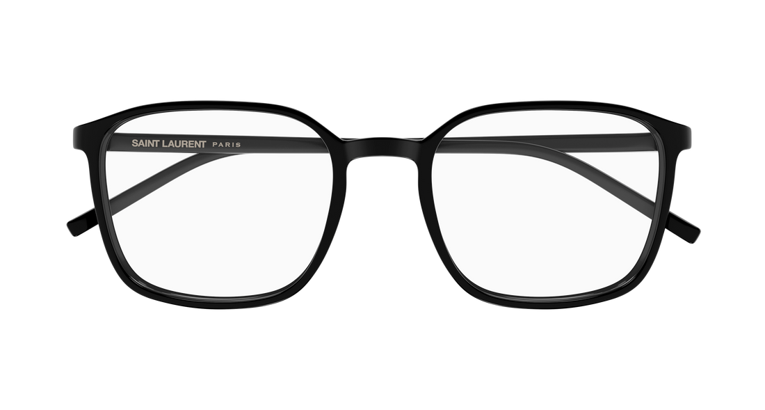 Gafas graduadas saint laurent sl 845 001 negro rectangular / squared masculino talla 52mm - Vista de detalle