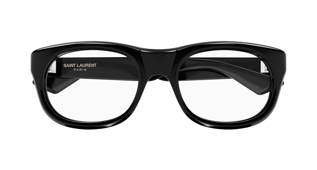 Lunettes de vue saint laurent sl 815 romy opt 001 negro rectangular / squared femenino taille 54mm - Vue détaillée