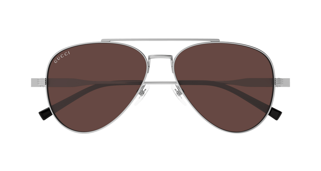 Sunglasses gucci gg1874s 003 rutenio pilot masculino size 57mm - Detailed view