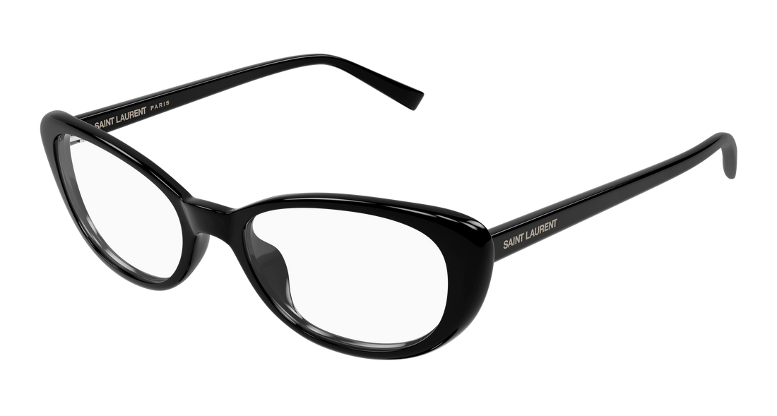 Briller saint laurent sl 822 opt 001 negro cat eye femenino størrelse 52mm - Hovedvisning