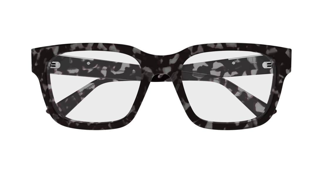 Occhiali da vista gucci gg1961o 002 havana rectangular / squared masculino taglia 55mm - Vista dettagliata