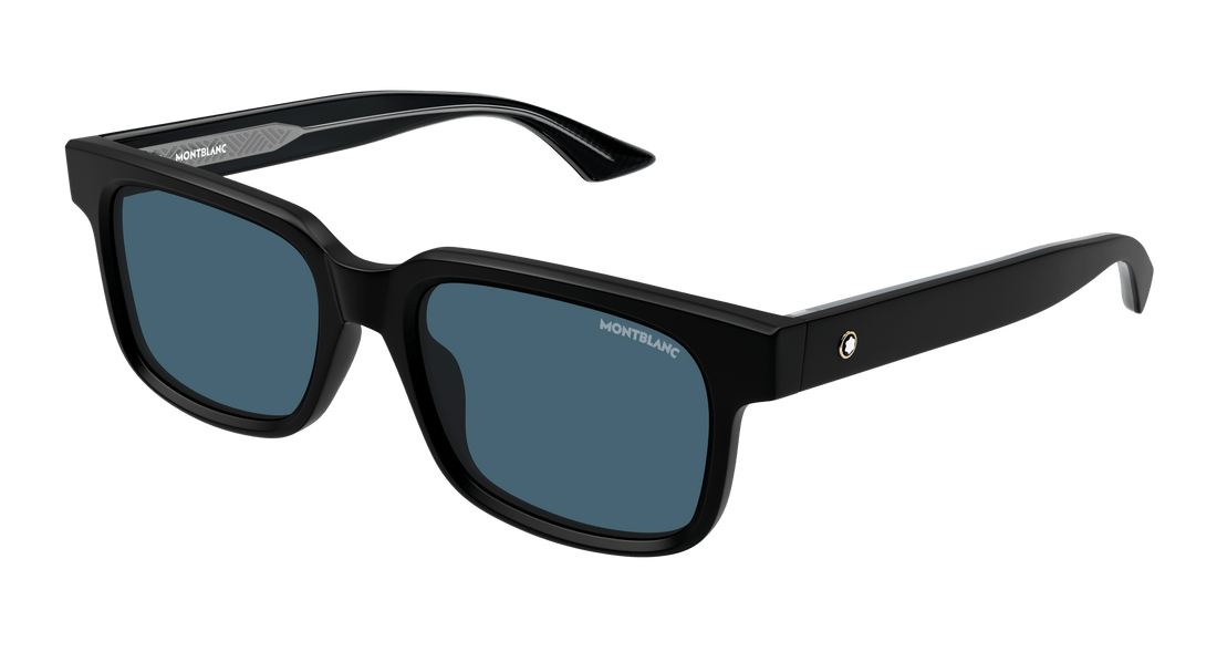 Occhiali da sole montblanc mb0383s 003 negro square masculino taglia 54mm - Vista principale
